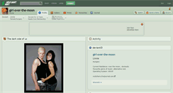 Desktop Screenshot of girl-over-the-moon.deviantart.com