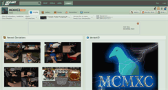 Desktop Screenshot of mcmxc2.deviantart.com