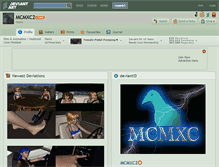 Tablet Screenshot of mcmxc2.deviantart.com