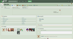 Desktop Screenshot of koko-bot.deviantart.com