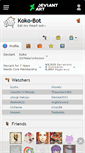Mobile Screenshot of koko-bot.deviantart.com