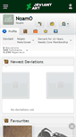 Mobile Screenshot of noamo.deviantart.com