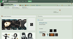 Desktop Screenshot of bill-kaulitz-fans.deviantart.com