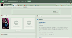 Desktop Screenshot of nikkisavage29.deviantart.com