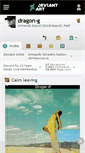 Mobile Screenshot of dragon-g.deviantart.com