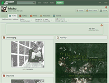 Tablet Screenshot of ibibubu.deviantart.com