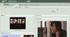 Desktop Screenshot of digiyume.deviantart.com