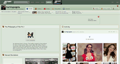 Desktop Screenshot of burningvegeta.deviantart.com