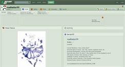 Desktop Screenshot of madhatter99.deviantart.com
