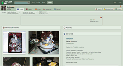 Desktop Screenshot of polymer.deviantart.com