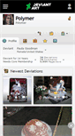 Mobile Screenshot of polymer.deviantart.com