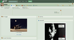 Desktop Screenshot of ekster.deviantart.com