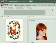 Tablet Screenshot of erunei.deviantart.com