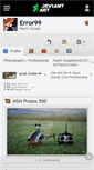 Mobile Screenshot of error99.deviantart.com