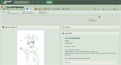 Desktop Screenshot of decrepitnightingal.deviantart.com