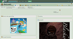 Desktop Screenshot of blackwood01.deviantart.com