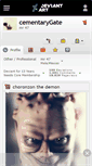 Mobile Screenshot of cementarygate.deviantart.com