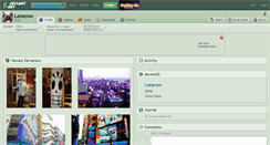 Desktop Screenshot of lonecow.deviantart.com