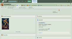Desktop Screenshot of doomnipple.deviantart.com