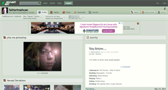Desktop Screenshot of fathertrashcan.deviantart.com