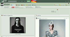 Desktop Screenshot of hellwoman.deviantart.com
