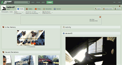Desktop Screenshot of nadavolf.deviantart.com