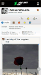 Mobile Screenshot of hsm-version-42a.deviantart.com