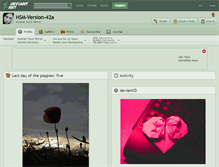 Tablet Screenshot of hsm-version-42a.deviantart.com