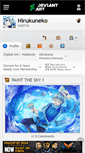 Mobile Screenshot of hirukuneko.deviantart.com