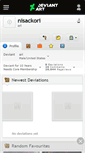 Mobile Screenshot of nisackori.deviantart.com
