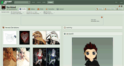 Desktop Screenshot of fox-blood.deviantart.com