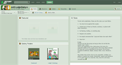 Desktop Screenshot of anti-luigixdaisy.deviantart.com