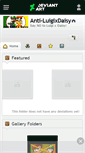 Mobile Screenshot of anti-luigixdaisy.deviantart.com