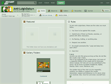 Tablet Screenshot of anti-luigixdaisy.deviantart.com