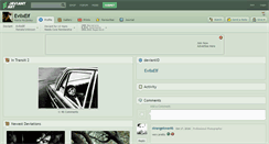Desktop Screenshot of evilxelf.deviantart.com