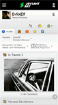 Mobile Screenshot of evilxelf.deviantart.com