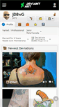 Mobile Screenshot of jd8wg.deviantart.com