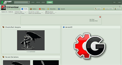 Desktop Screenshot of crimsongear.deviantart.com