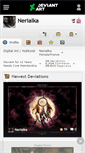 Mobile Screenshot of nerialka.deviantart.com