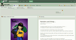 Desktop Screenshot of me-n-pet.deviantart.com