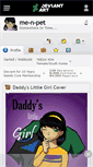 Mobile Screenshot of me-n-pet.deviantart.com