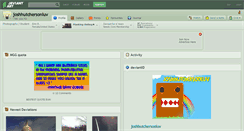Desktop Screenshot of joshhutchersonluv.deviantart.com