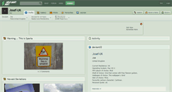 Desktop Screenshot of josef-uk.deviantart.com