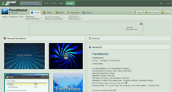 Desktop Screenshot of flameblasted.deviantart.com