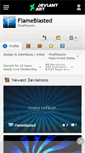 Mobile Screenshot of flameblasted.deviantart.com