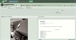 Desktop Screenshot of forgedreclaimer.deviantart.com