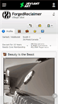 Mobile Screenshot of forgedreclaimer.deviantart.com