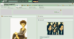 Desktop Screenshot of lollipop-hyuga0427.deviantart.com