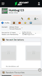 Mobile Screenshot of humbug123.deviantart.com