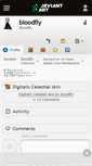 Mobile Screenshot of bloodfly.deviantart.com